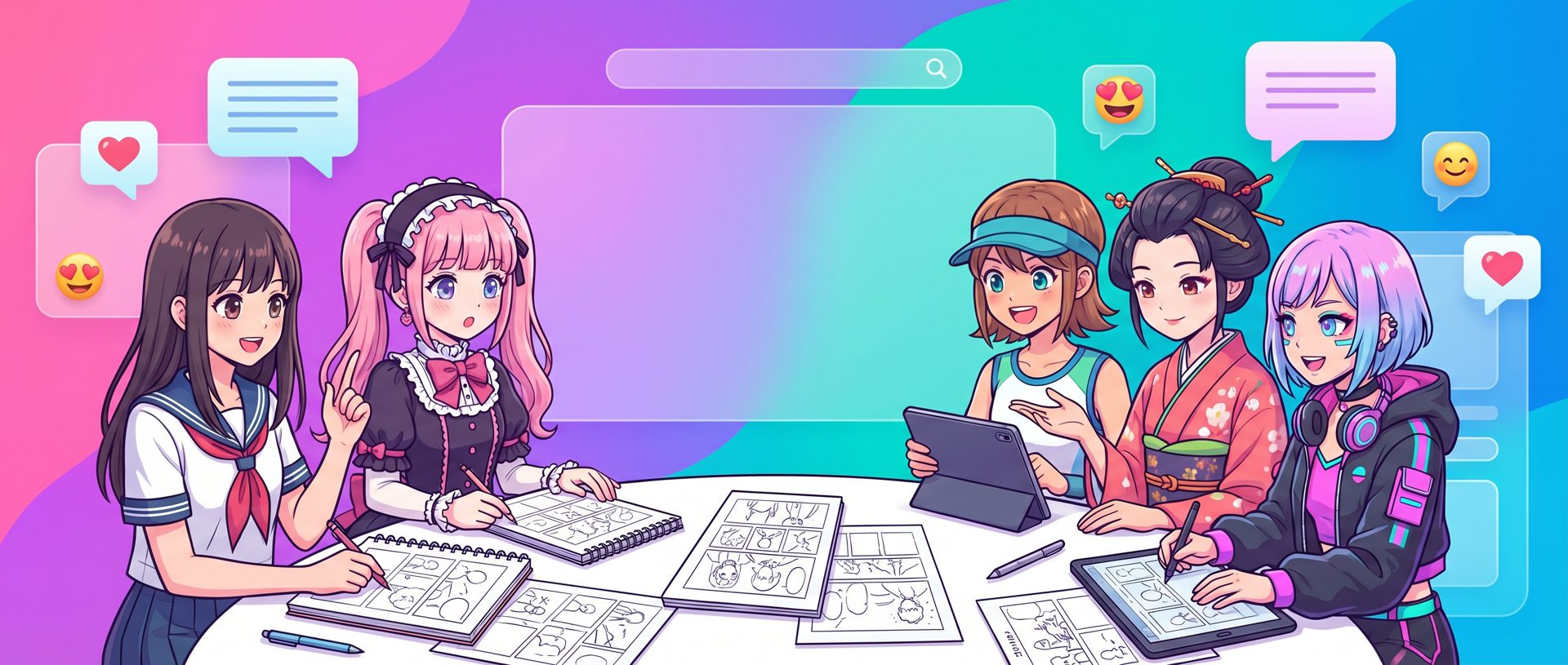 羞羞漫画二次元漫画社区主视觉横幅